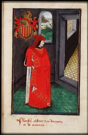 Alfonso V, king of Aragon and Naples