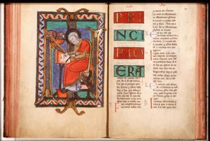 The Evangelist St. John with his symbol the eagle