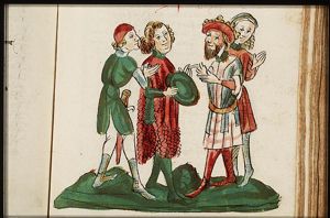 The arrest of Wilhelm von Orlens after his unsuccessful abduction of Amelie