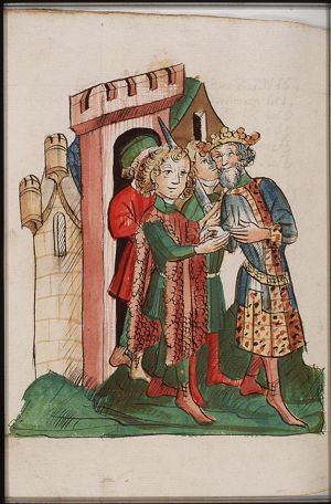 Wilhelm von Orlens and King Rainher become reconciled