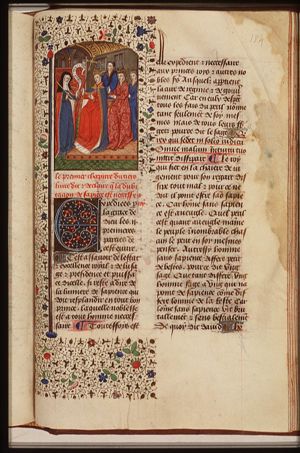 A pope, a king, a nun and two noblemen