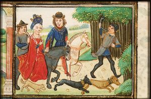 Dido and Aeneas hunting