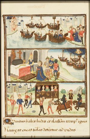 Aeneas lands in Sicily