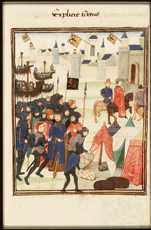 Aeneas besieges Laurentum