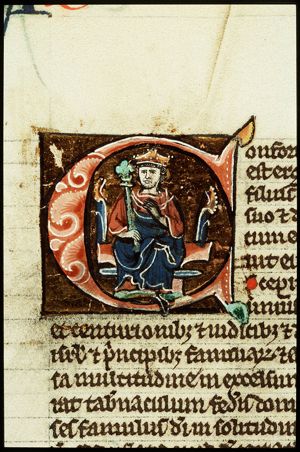 Solomon enthroned