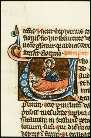 Obadiah seeing God in a vision