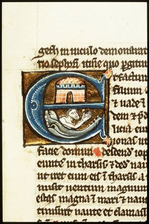 Nineveh; Jonah is cast up by the great fish