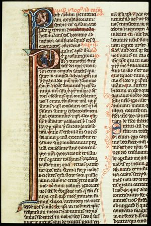 St. Paul holding a sword