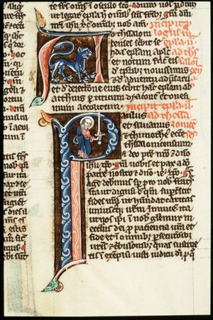St. Paul holding a sword