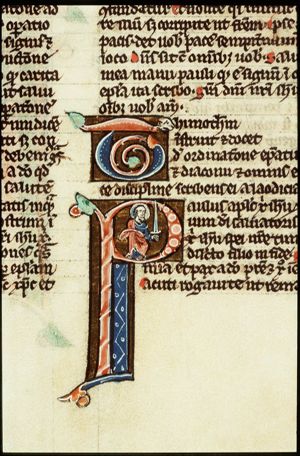 St. Paul holding a sword