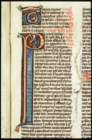St. Paul holding a sword