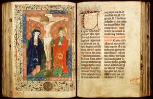 The Crucifixion, with Mary and St. John