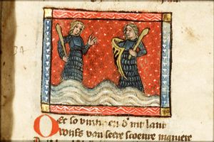People with silver armour