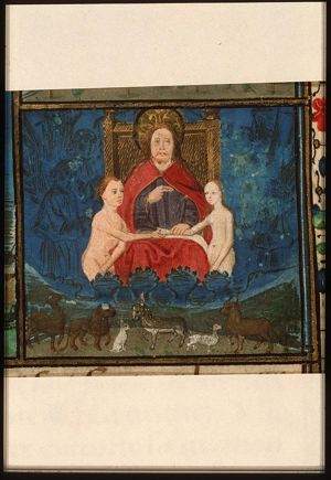 The Creation: beasts of the field; Adam and Eve: the Institution of Marriage
