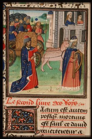 The return of the Ark of the Covenant to Jerusalem