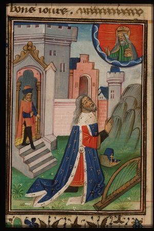David at prayer