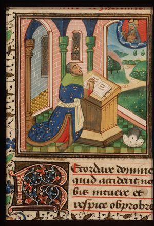 Jeremiah at prayer