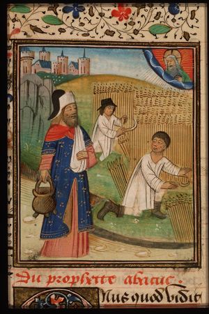 The prophet Habakkuk