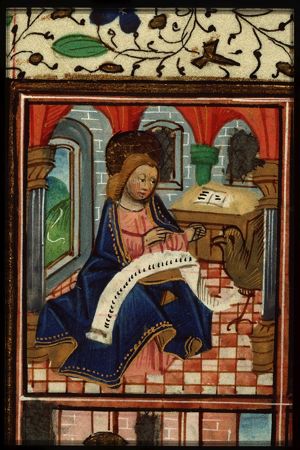 The Evangelist St. John with his symbol the eagle