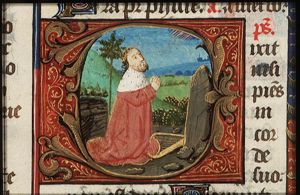 David at prayer