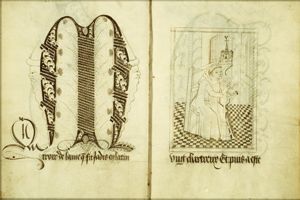 An anonymous Carthusian monk writing his 'Speculum animae peccatoris'