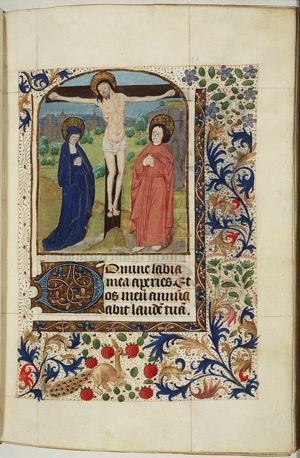 The Crucifixion, with Mary and St. John