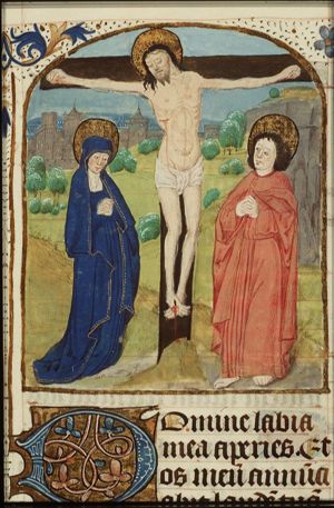 The Crucifixion, with Mary and St. John