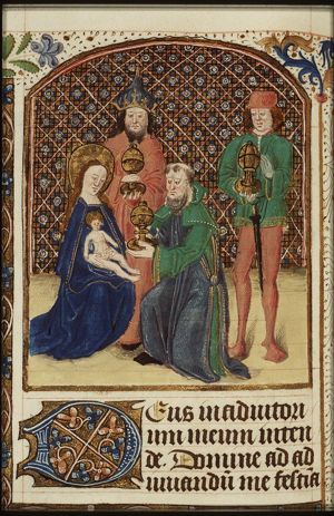 The adoration of the Christ-child by the Magi