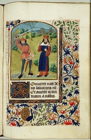 The massacre of the Innocents: Herod's men kill the newborn boys of Bethlehem