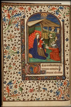 The adoration of the Christ-child by the Magi