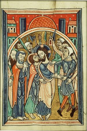 The arrest of Christ: the kiss of Judas