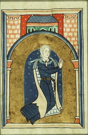 A kneeling female donor