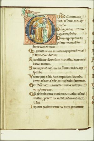 Samuel anoints David