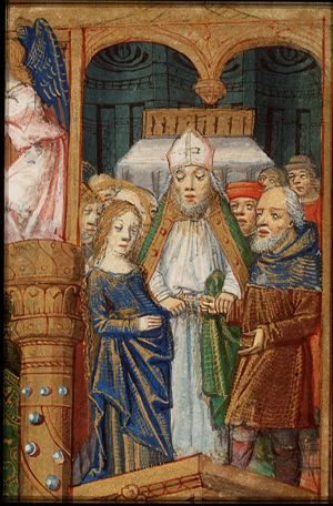 The marriage of Mary and St. Joseph