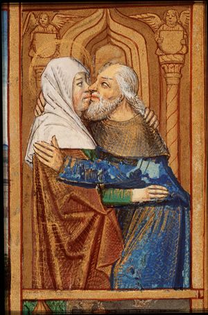 St. Anna and St. Joachim meet at the Golden Gate