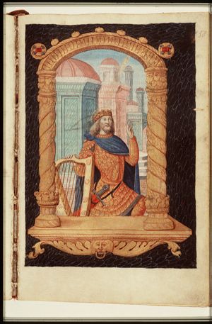 David at prayer