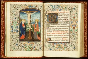 The Crucifixion, with Mary and St. John