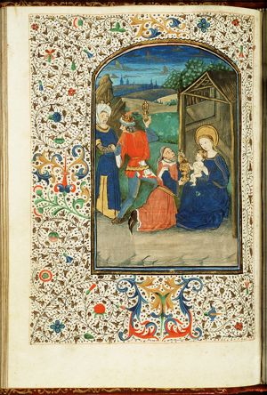 The adoration of the Christ-child by the Magi