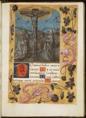 The Crucifixion, with Mary and St. John