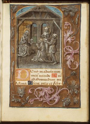 The adoration of the Christ-child by the Magi