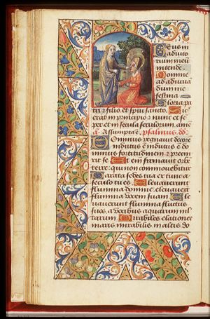 The Visitation: Mary meets St. Elisabeth