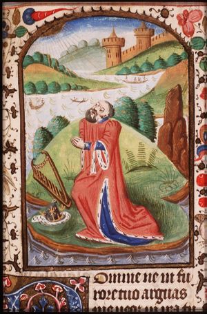 David at prayer
