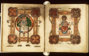 The symbol of the Evangelist St. Matthew: the angel