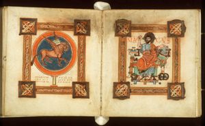 The symbol of the Evangelist St. Mark: the lion