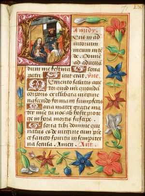 The adoration of the Christ-child by the Magi