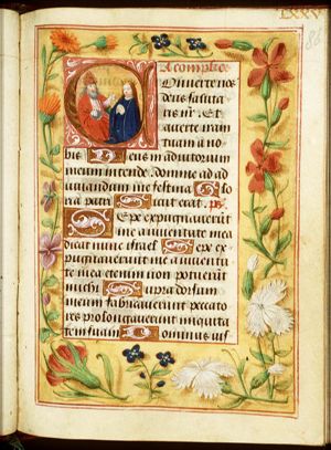 The coronation of Mary by God the Father