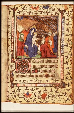The adoration of the Christ-child by the Magi