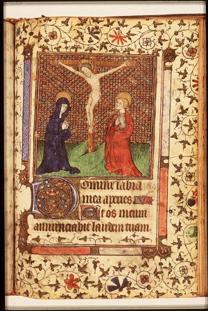 The Crucifixion, with Mary and St. John