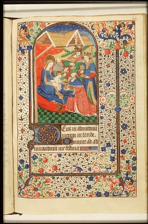 The adoration of the Christ-child by the Magi