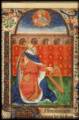 David at prayer